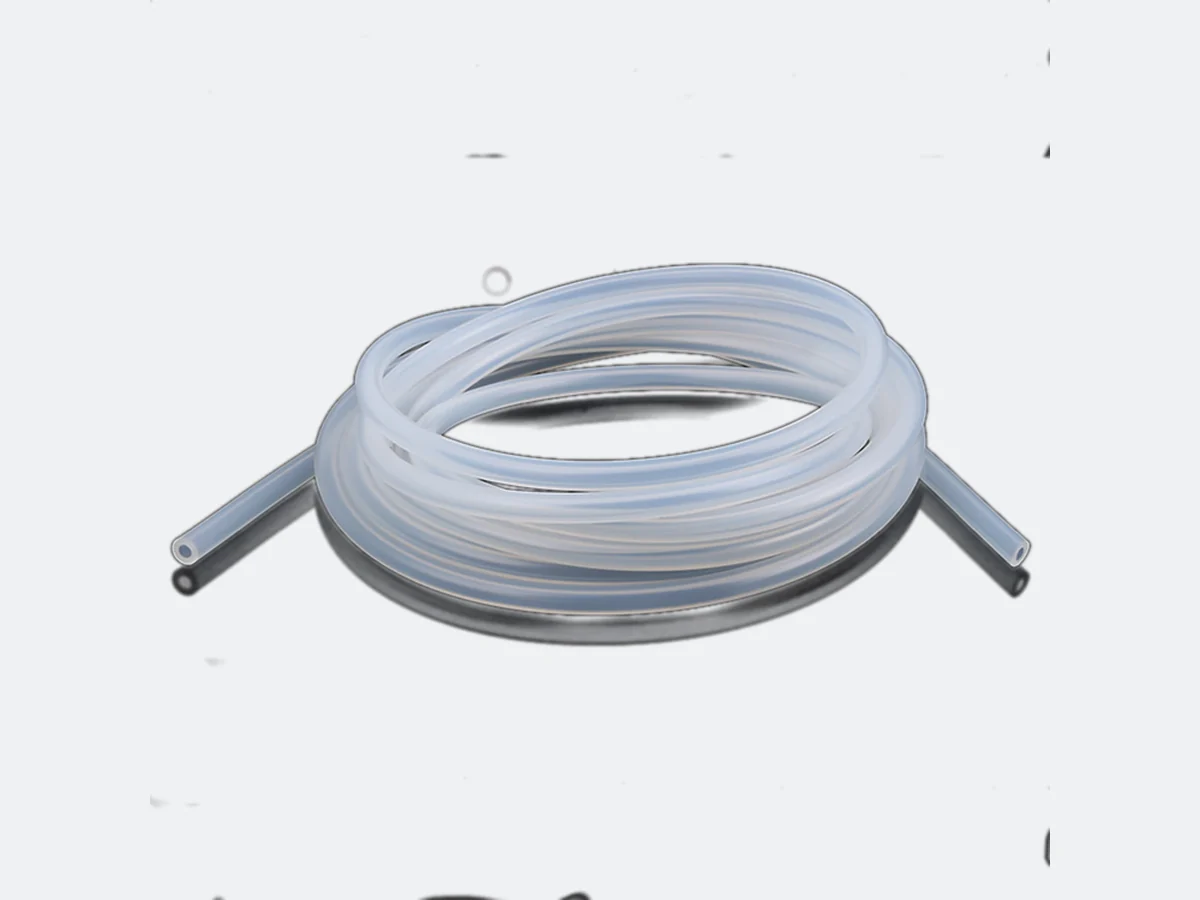 Clear silicone appliance and washing-machine hose